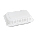 Aybak-96 Hinged PP Take-Out (9 x 6 x 2.5in, Shallow), 150 Count