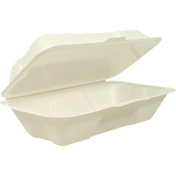 Fiber-84 Hinged Rectangular Hotdog (8.5 x 4.5 x 3in), 400 Count