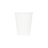 Premium Coffee Cup (8oz Squat, Single-Wall, White), 1000 Count