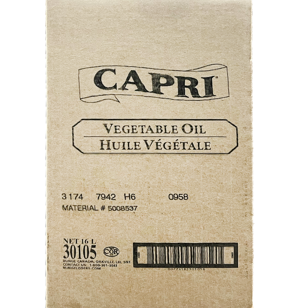 Capri Vegetable Oil Jib, 16L