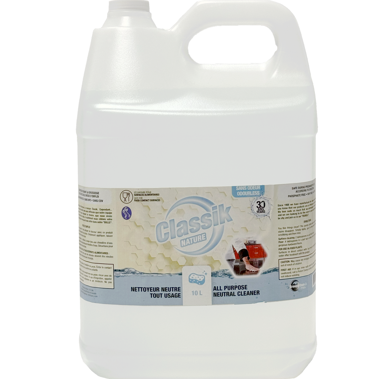 Classik All-Purpose Cleaner (Odourless, Neutral), 10L