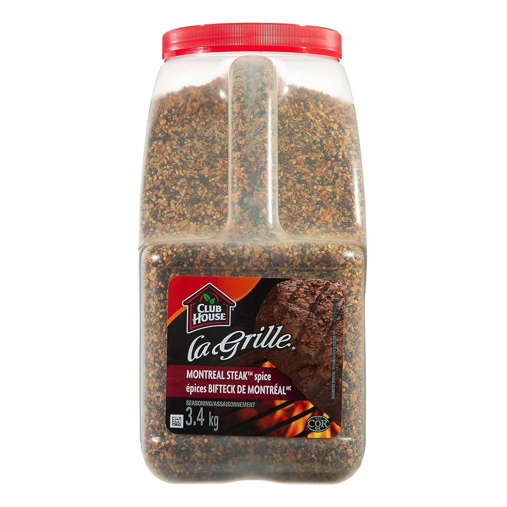 Club House La Grille Montreal Steak Spice Seasoning, 3.4kg