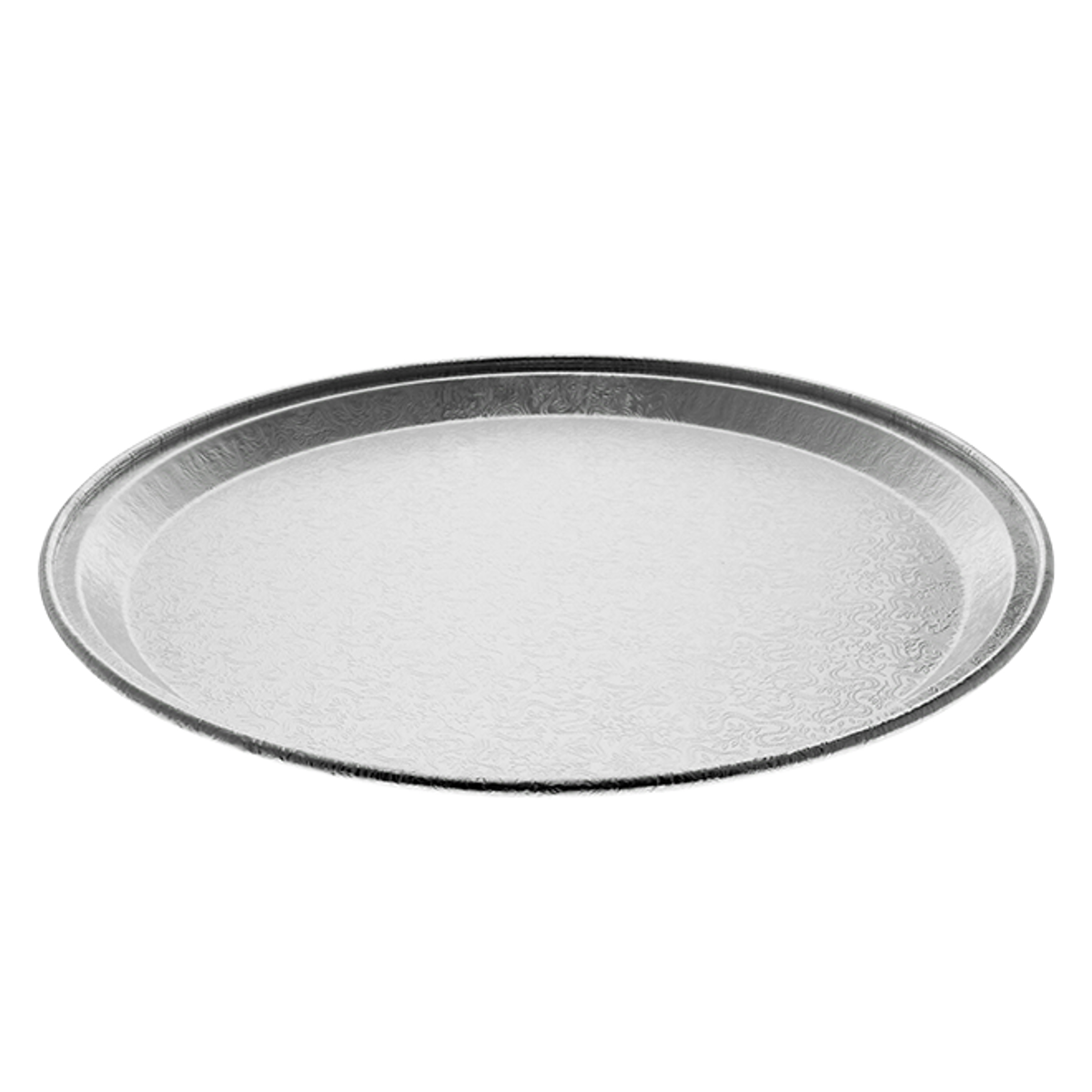Round Aluminum Catering Tray, 12in - 50 Count