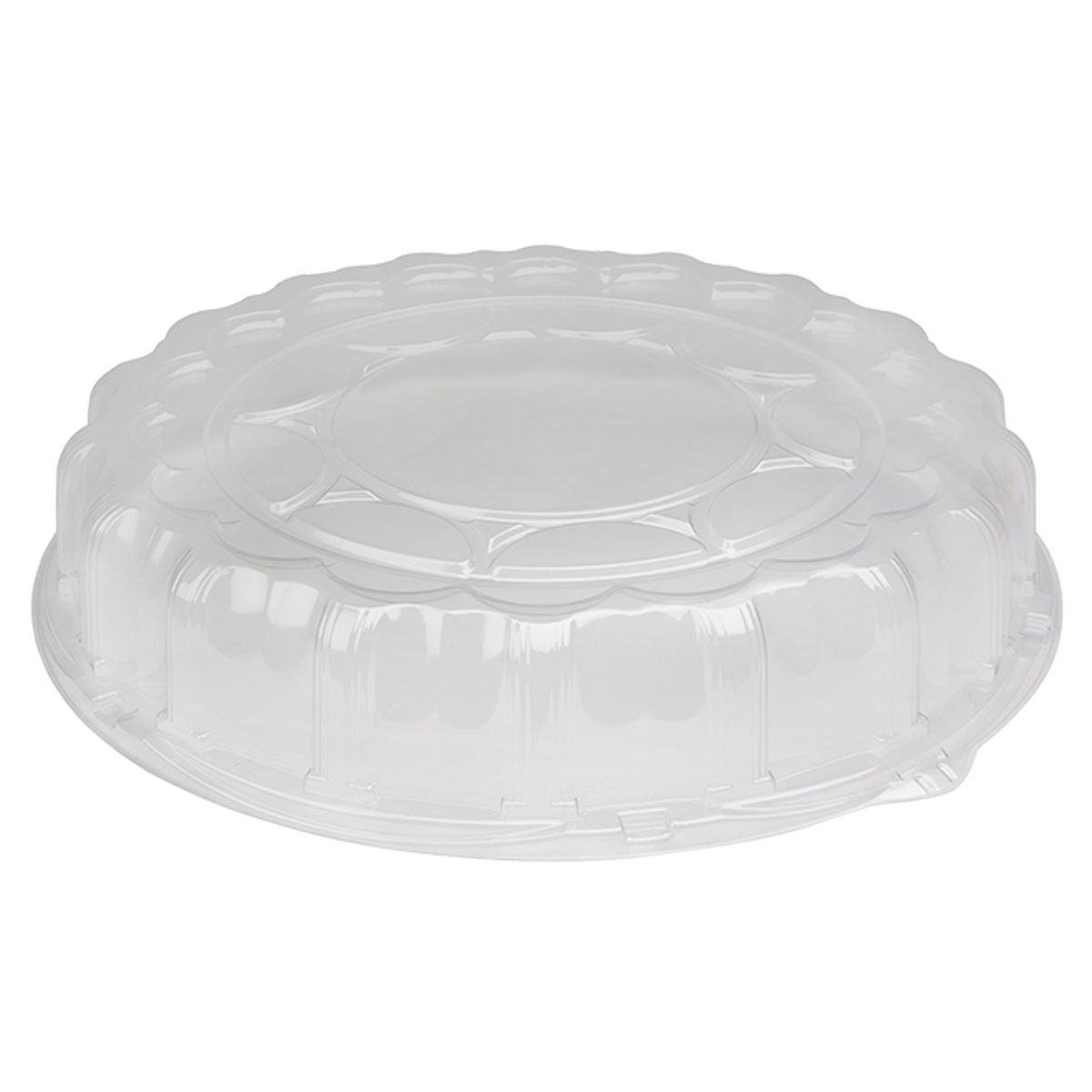 Dome Lid for 18in Round Aluminum Catering Tray, 50 Count