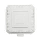 SavyPak Hinged PP Take-Out (7 x 7 x 2.8in), 150 Count