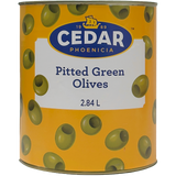 Cedar Green Olives (Whole, Pitted), 2.84L