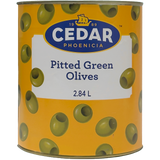 Cedar Green Olives (Whole, Pitted), 2.84L