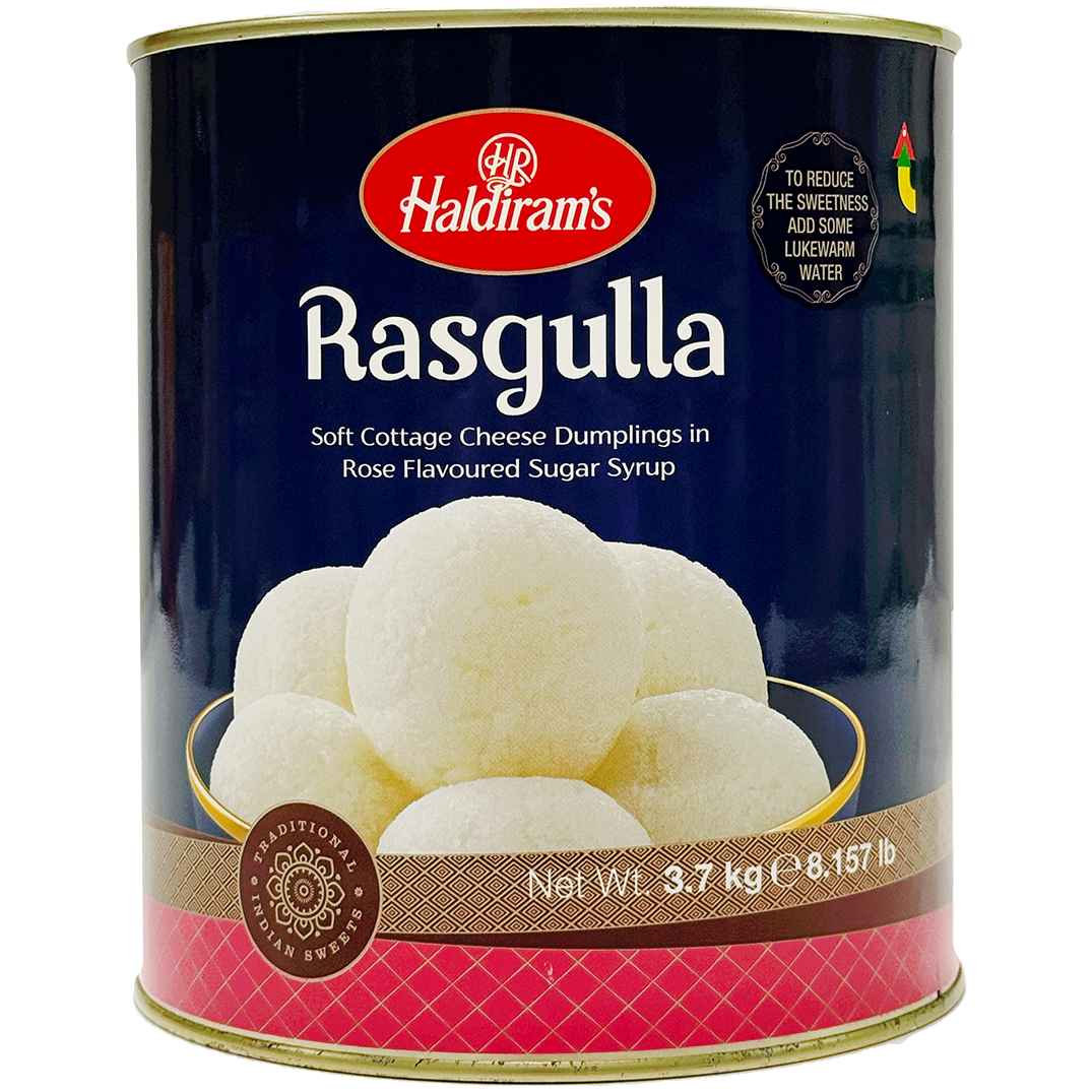 Haldiram Rasgulla, 3.7kg - 4 Count