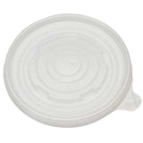 Lids - Vented PP for Paper Soup Cups (115mm, 12-32oz, Clear), 500 Count
