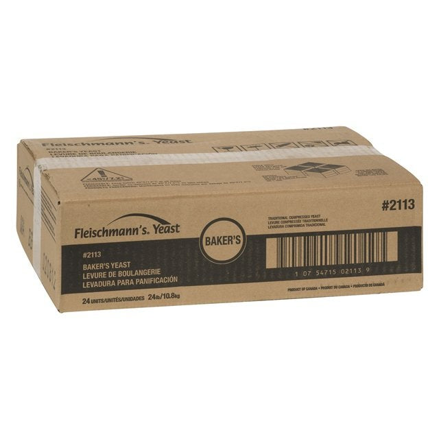 Fleischmann's Bakers Fresh Yeast 454g, 24 Count