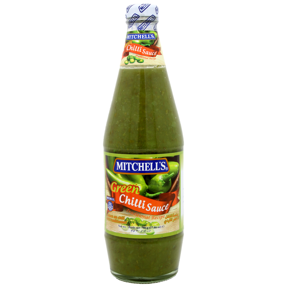 Mitchell’s Green Chili Sauce, 825g - 12 Count