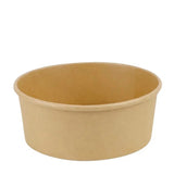 Paper Bowl Round Kraft (1300mL/42oz), 300 Count