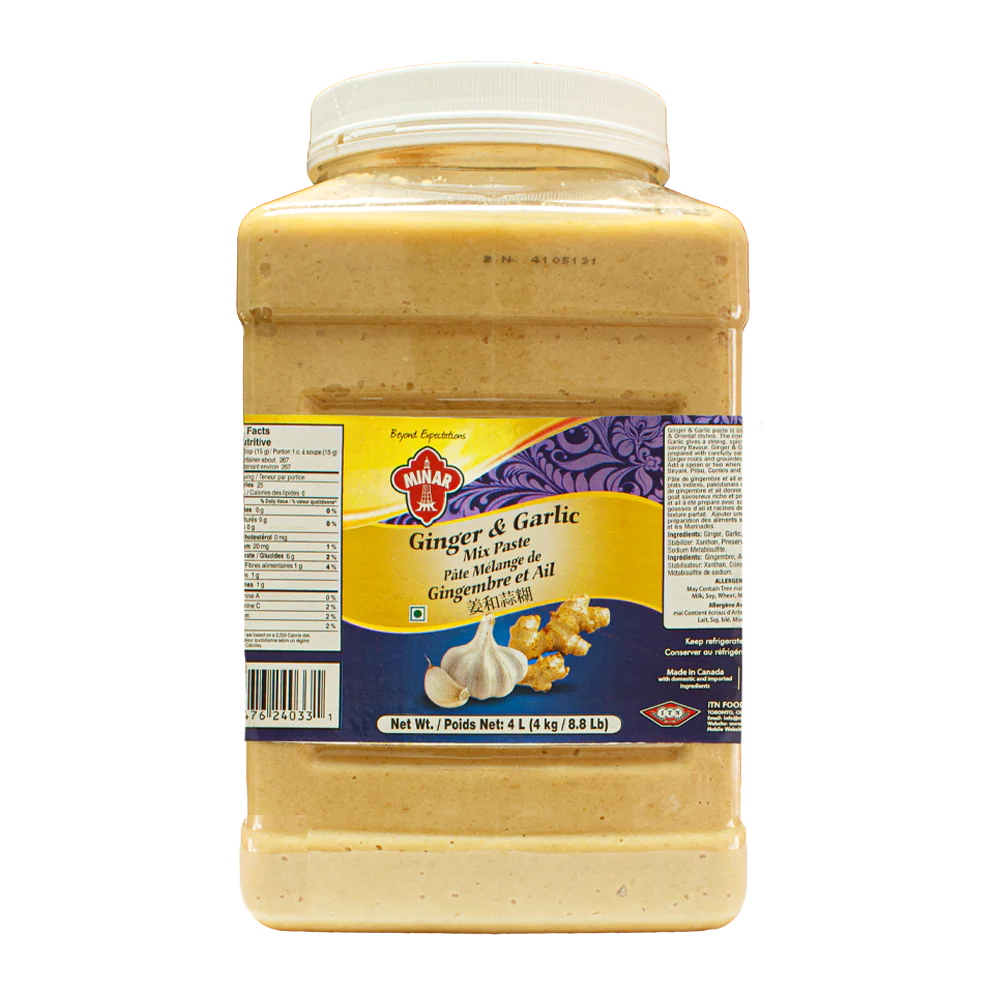 Desi/Minar Ginger & Garlic Paste 4L