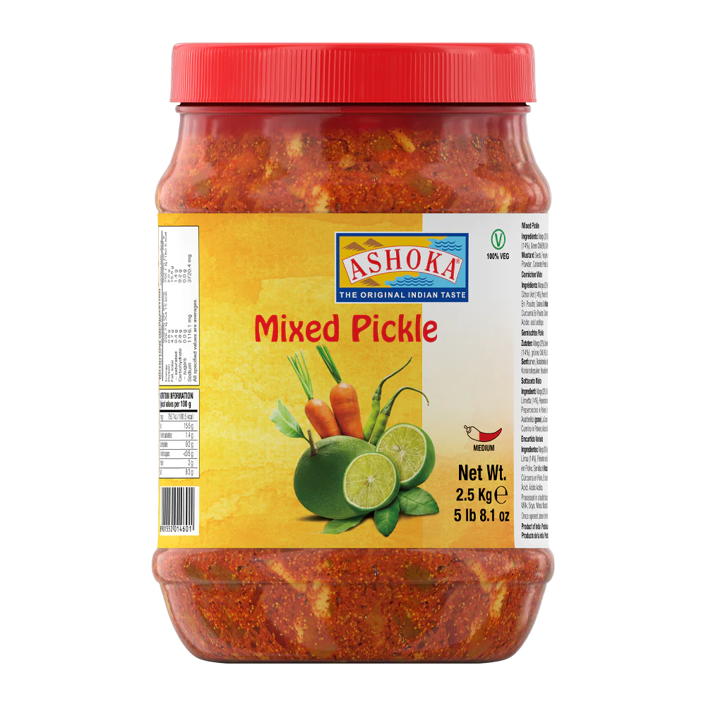 Ashoka Mixed Pickle in Oil, 2.5kg