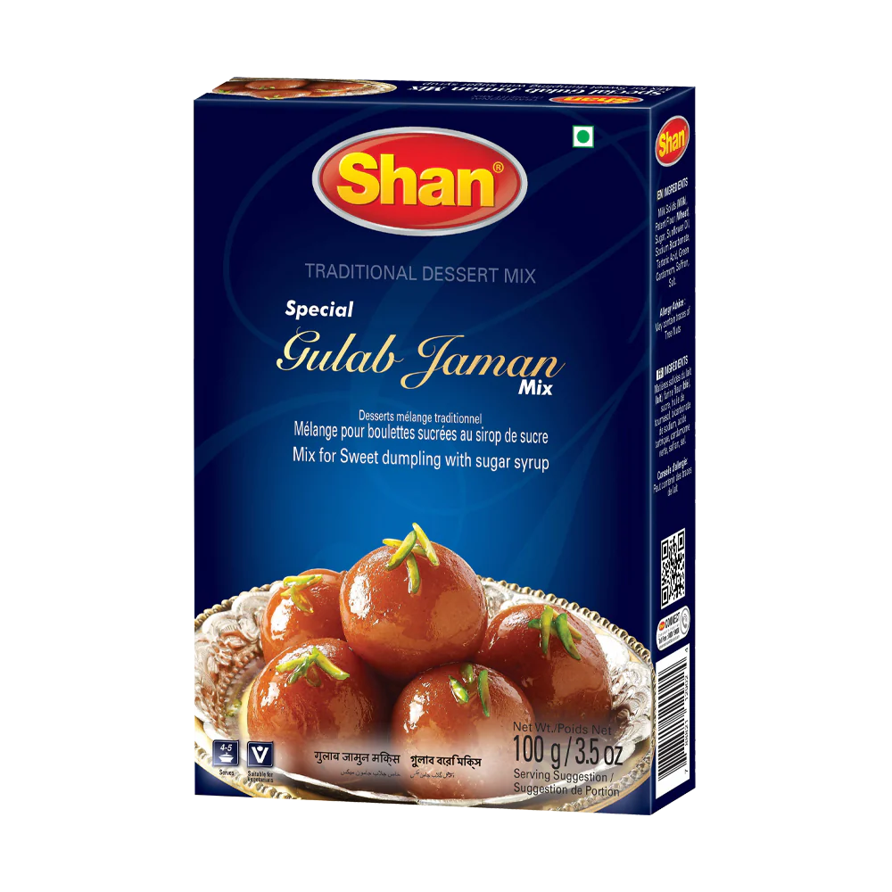 Shan Dessert Mix Gulab Jamun 100g, 6 Count
