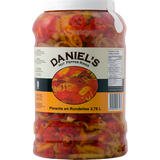 Daniel's Hot Banana Pepper Rings 3.78L, 4 Count