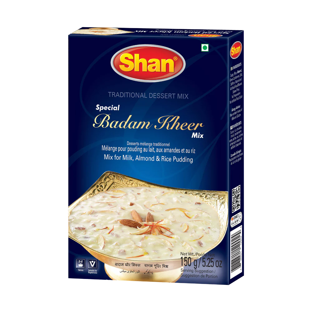 Shan Dessert Mix Kheer Badam 150g, 6 Count