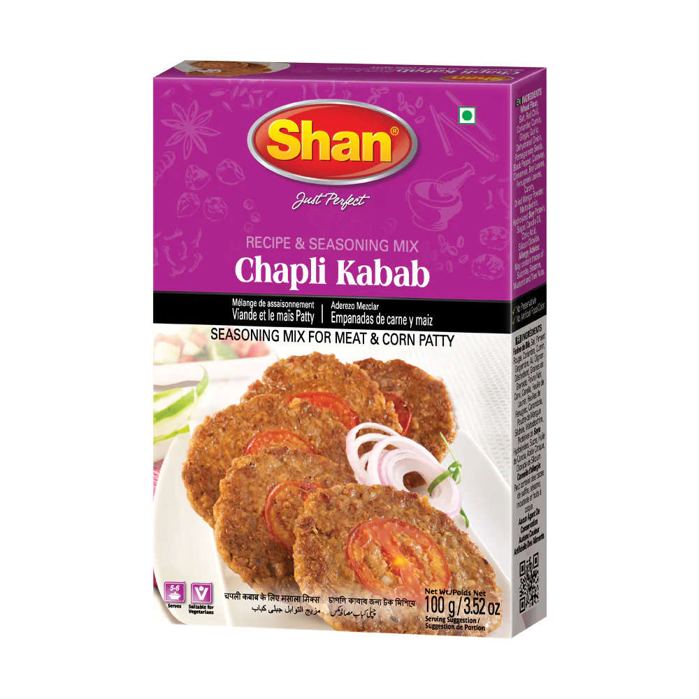 Shan Chapli Kabab Mix 50g, 6 Count