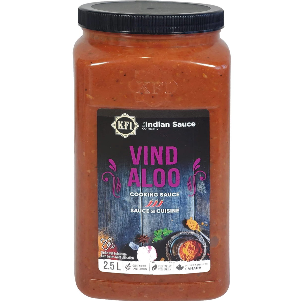 KFI Vindaloo Sauce, 2.5L
