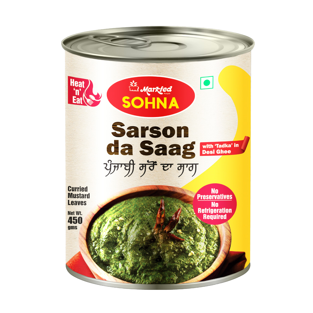 Sohna Sarson Ka Saag 850g, 12 Count