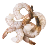 Ocean Jewel Pacific White Shrimp 21-25 Raw P&D Tail-On 4.54kg