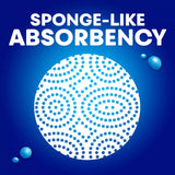 Sponge Towels Strong & Absorbant (2-Ply, 94 Sheets), 12 Count