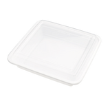 Square PP Container & Lid (48oz, Premium), 100 Count