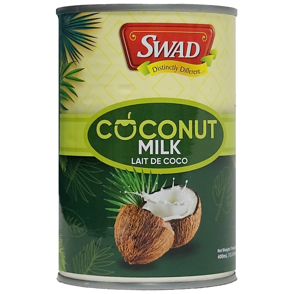 Swad Coconut Milk, 400mL - 24 Count