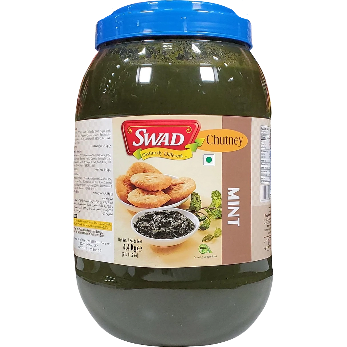 Swad Mint Chutney, 4.4kg
