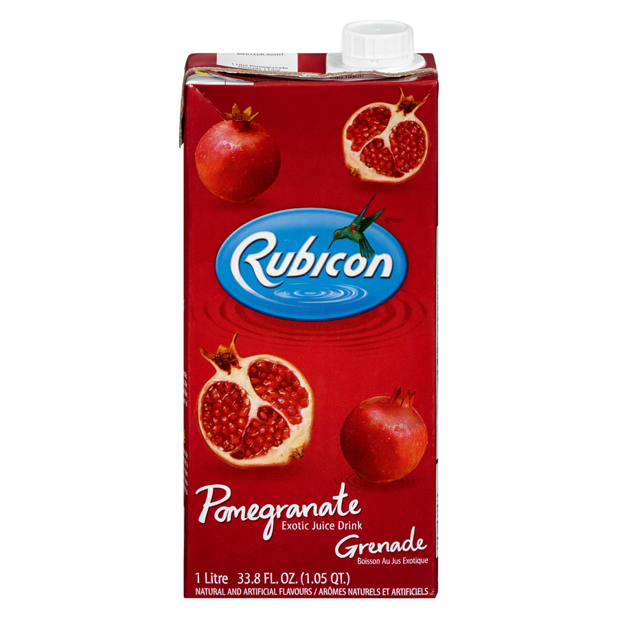 Rubicon Pomegranate Juice 1L - 12 Pack
