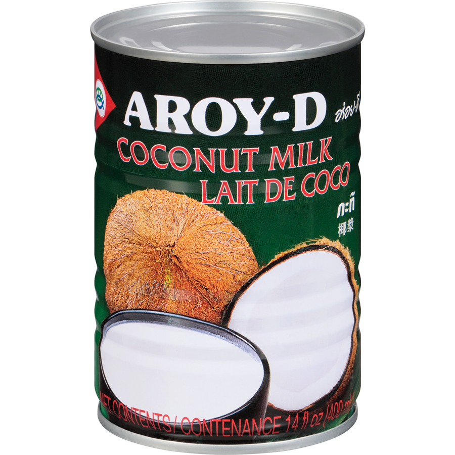Aroy-D Coconut Milk, 400g - 24 Count