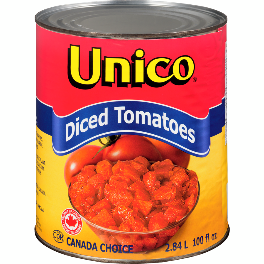 Unico Diced Tomatoes, 2.84L - 6 Count