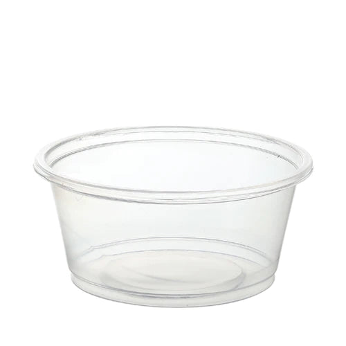 Portion Cup Clear (96mL/3.25oz), 2500 Count