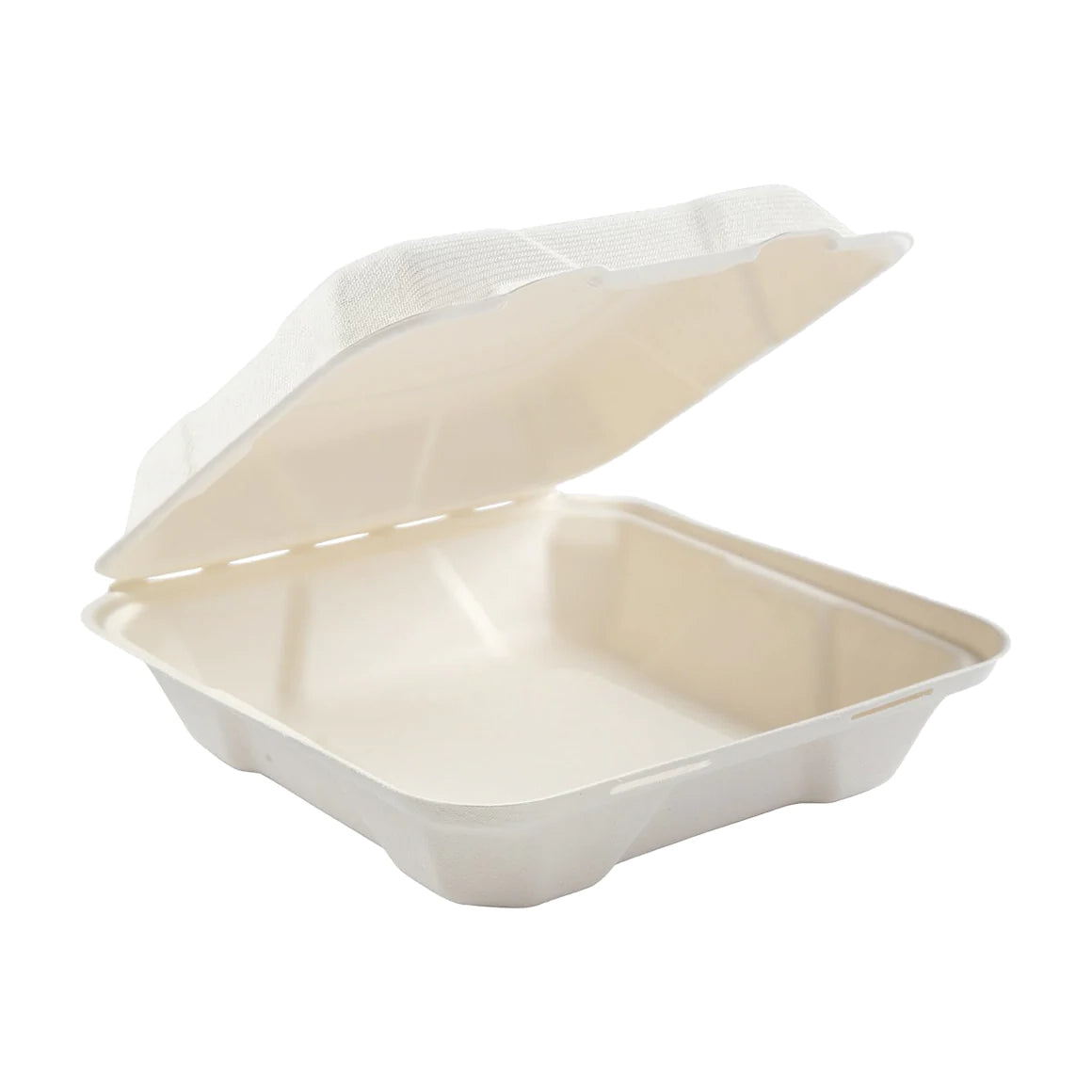 Fiber-71 Hinged Medium (7.8 x 8 x 2.5in, 1-Comp), 200 Count