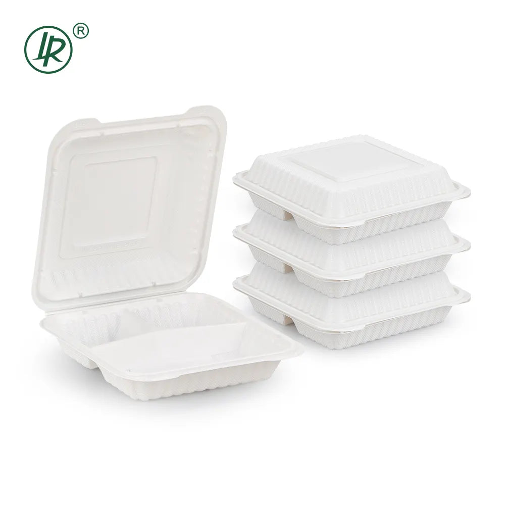 LR EP-93 Hinged PP Take-Out 9in 3-Comp 9x9x2.7 - 150pk