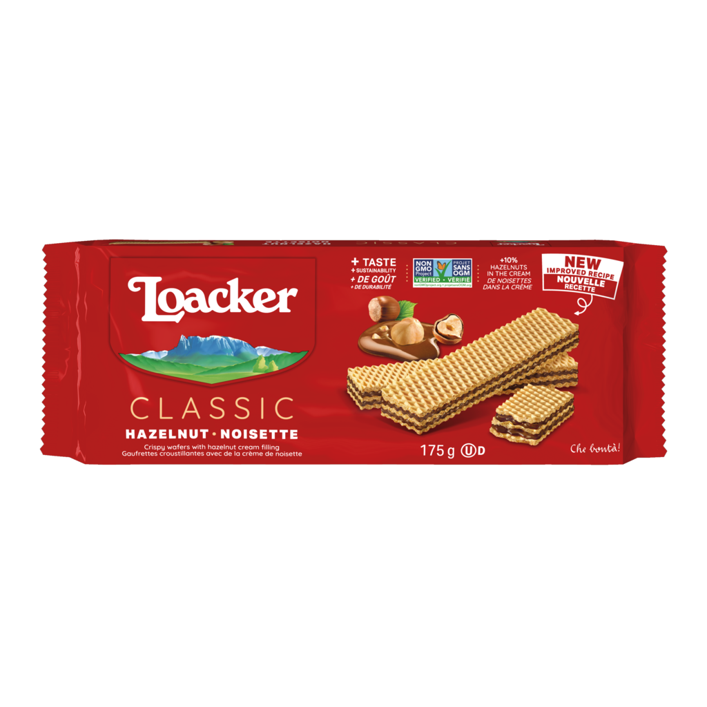 Loacker Wafer Hazelnut 12x175g