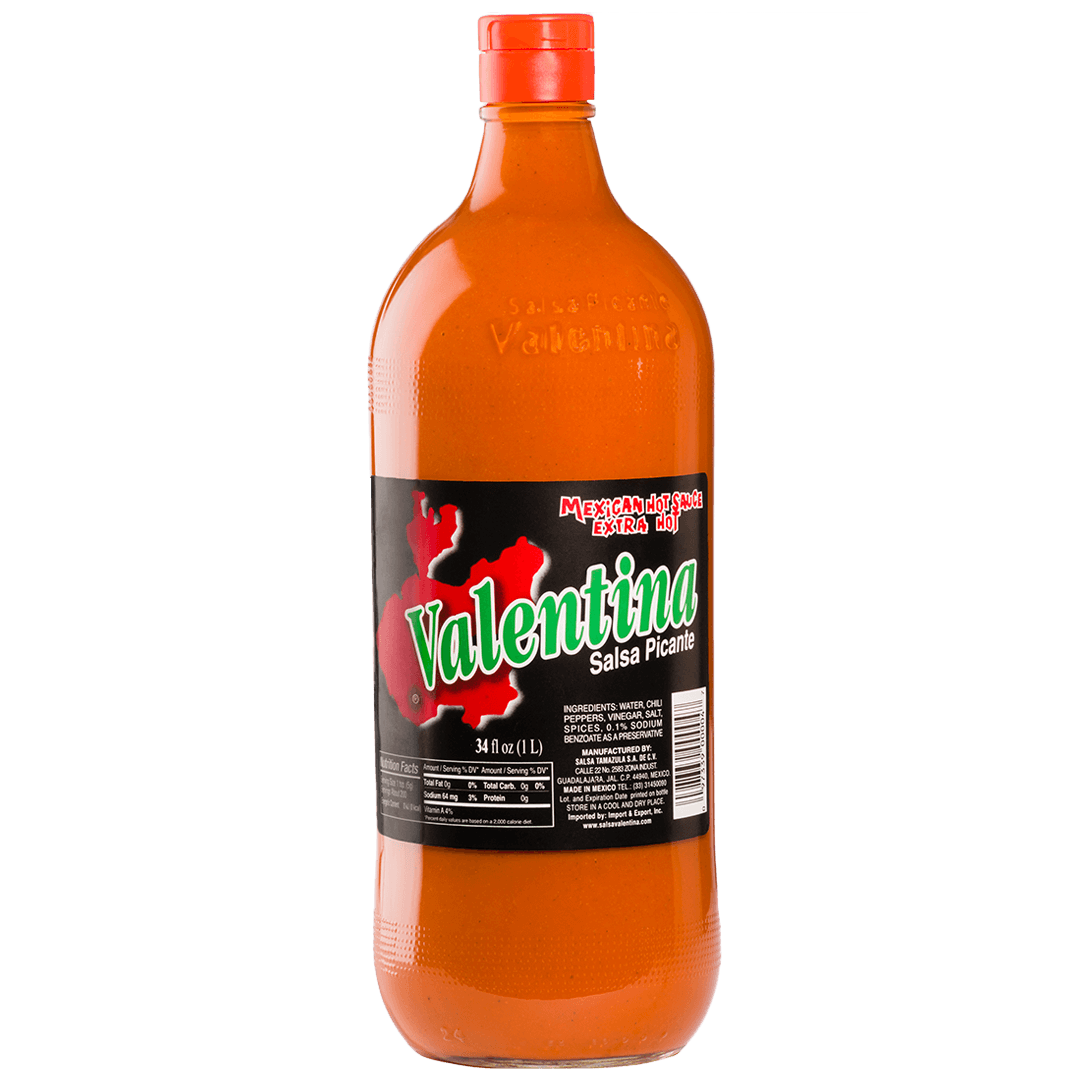 Valentina Mexican Extra Hot Sauce 1L
