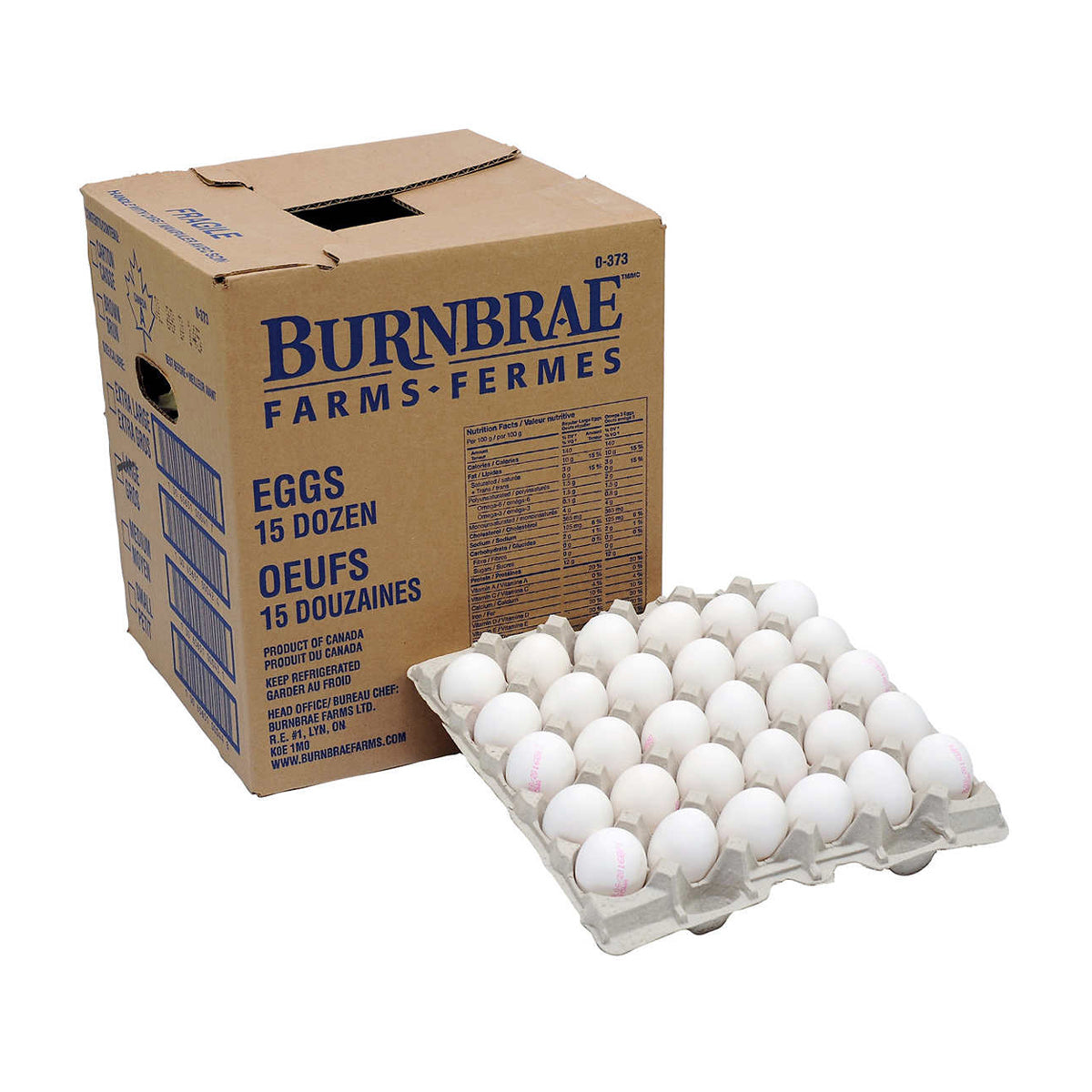Loose White Eggs, Medium - 180 Eggs