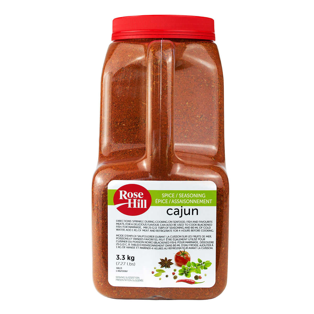 Rose Hill Cajun Seasoning, 3.3kg