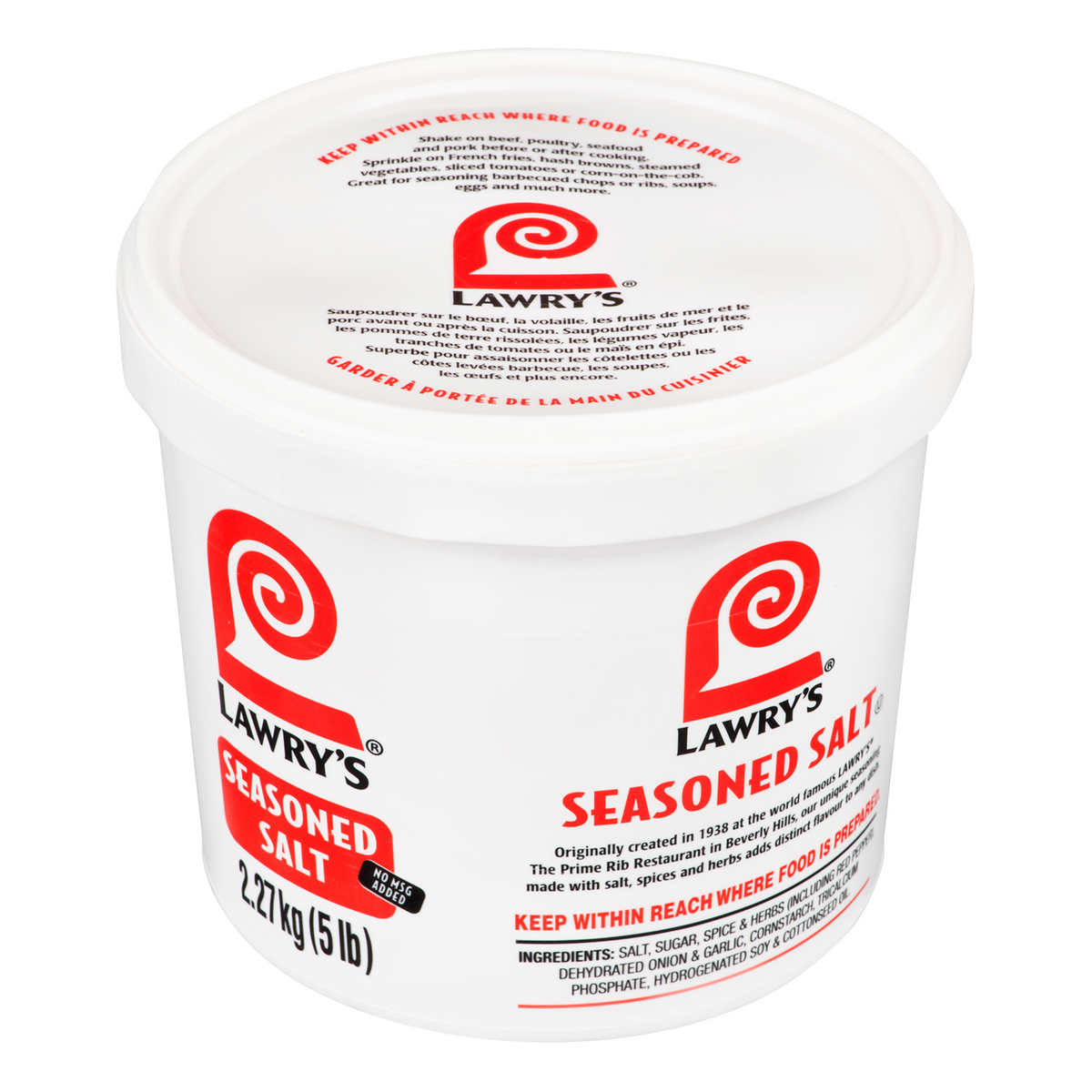 Seasoned Salt (Lawry's) 2.27kg