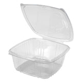 Deli Hinged Container (64oz, Clear), 200 Count