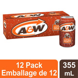 Root Beer Cans 355mL, 12 Count
