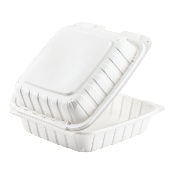 Aybak-81 Hinged PP 1-CompTake-Out (8 x 8 x 3in), 150 Count
