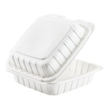 Aybak-81 Hinged PP 1-CompTake-Out (8 x 8 x 3in), 150 Count