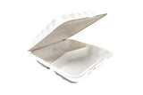 Ecopax PP883 Hinged Container (8 x 8 x 3in, 3-Comp), 150 Count