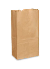 Grocery Paper Bags DD50 SML 1/8 Sack (9.75 x 6 x 16.5in), 500 Bags