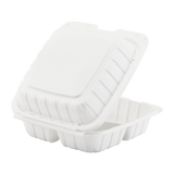 Aybak-83 Hinged PP 3-Comp Take-Out (8 x 8 x 3in), 150 Count