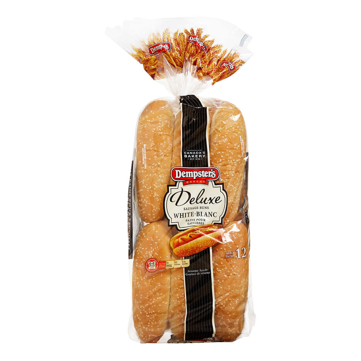 Dempster’s Sausage Buns 12pk