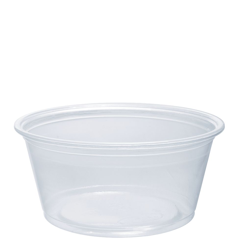 Portion Cup Clear (96mL/3.25oz), 2500 Count