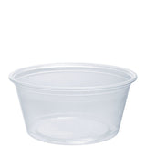 Portion Cup Clear (96mL/3.25oz), 2500 Count
